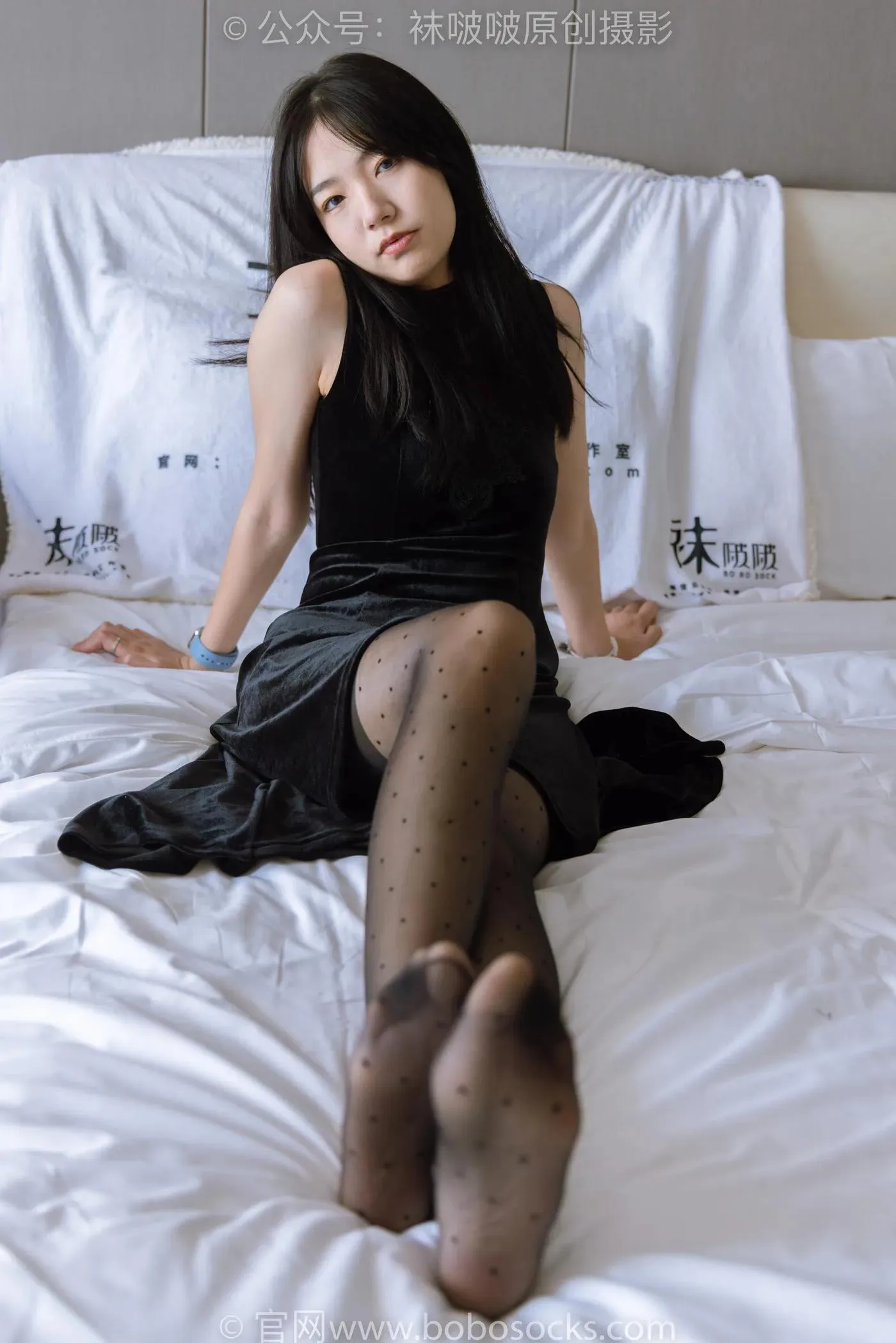 [BoBoSocks袜啵啵]NO.175 小甜豆-高跟鞋、黑丝 脚尖透明款 [140P]插图3